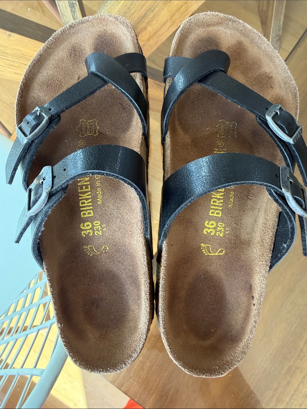 Birkenstock Mayari Black Strap Women's Sandals - Picture 3 of 3